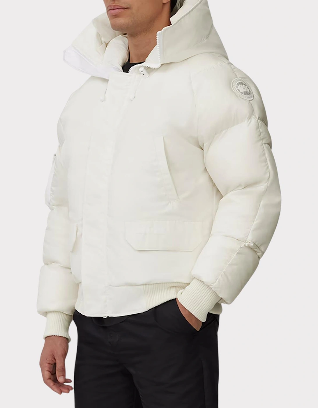 Paradigm Chilliwack Down Bomber Jacket White