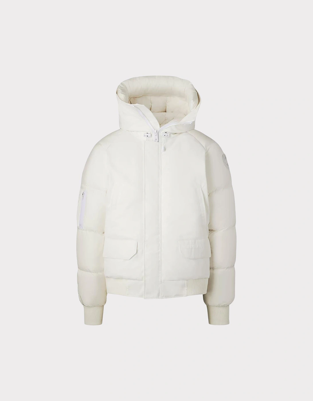 Paradigm Chilliwack Down Bomber Jacket White