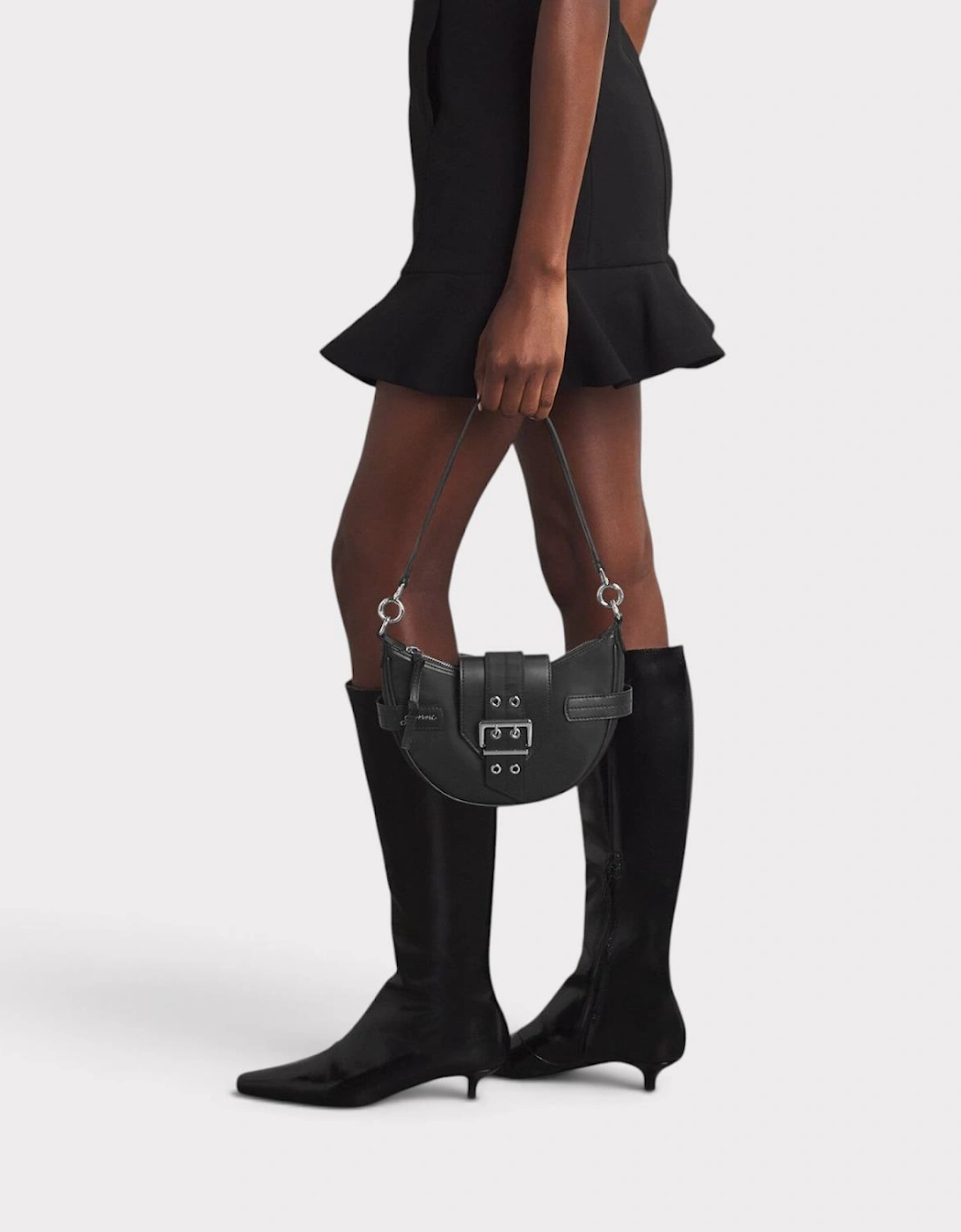 Small Bucky Cross-Body Bag Black