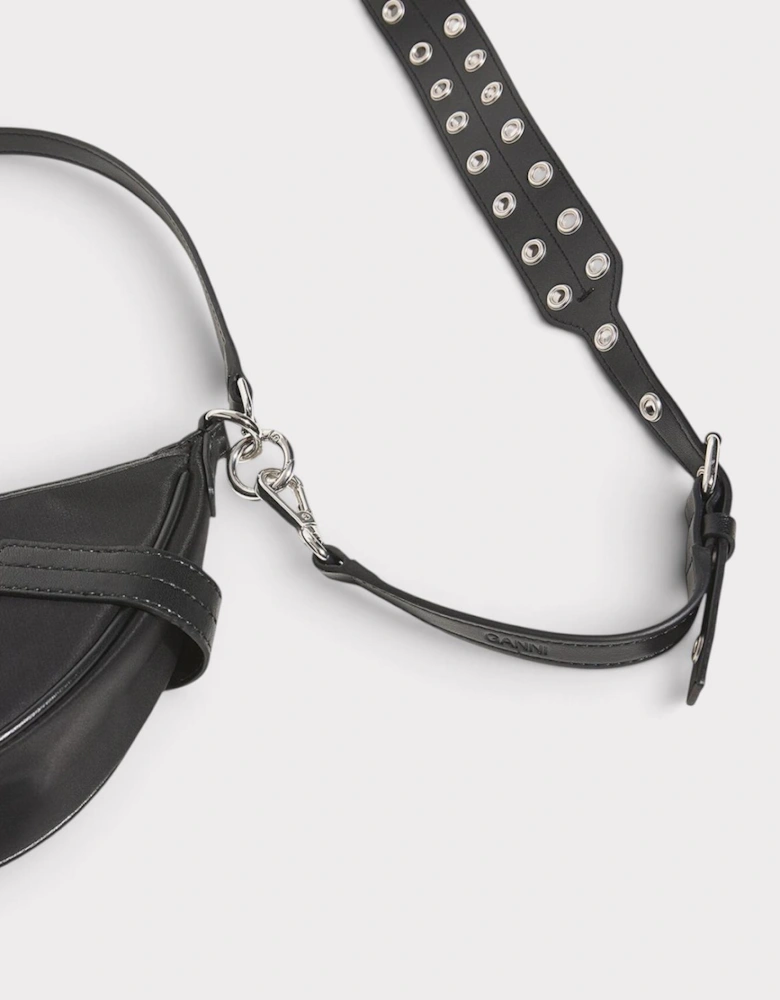 Small Bucky Cross-Body Bag Black