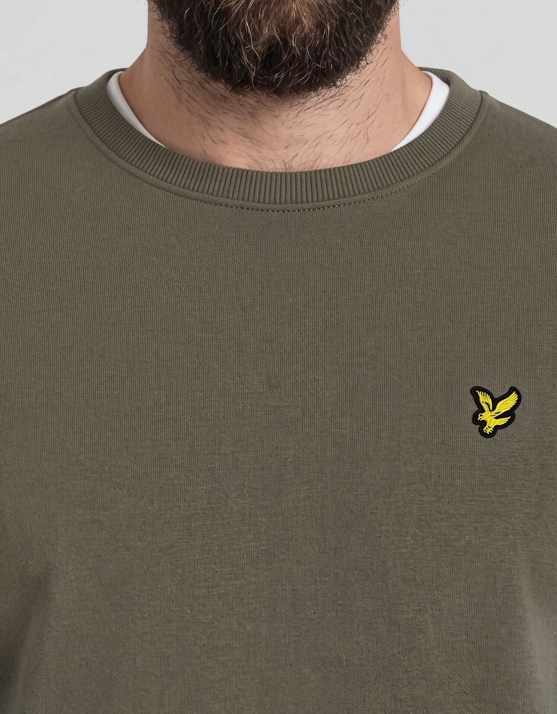 Cotton Crew Neck Sweatshirt
