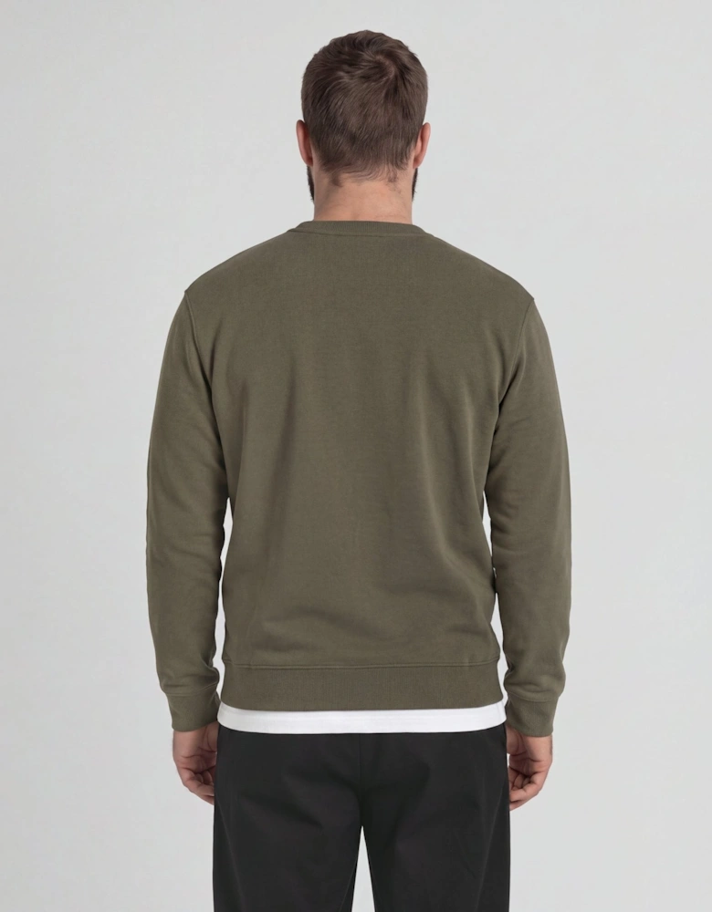 Cotton Crew Neck Sweatshirt