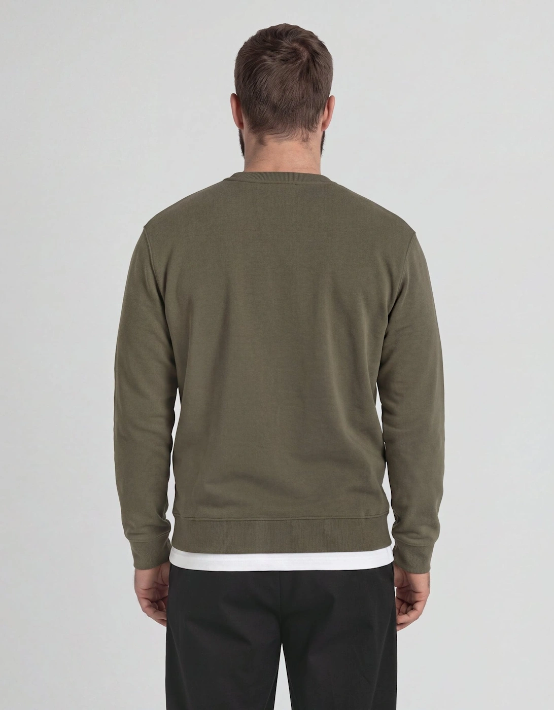 Cotton Crew Neck Sweatshirt