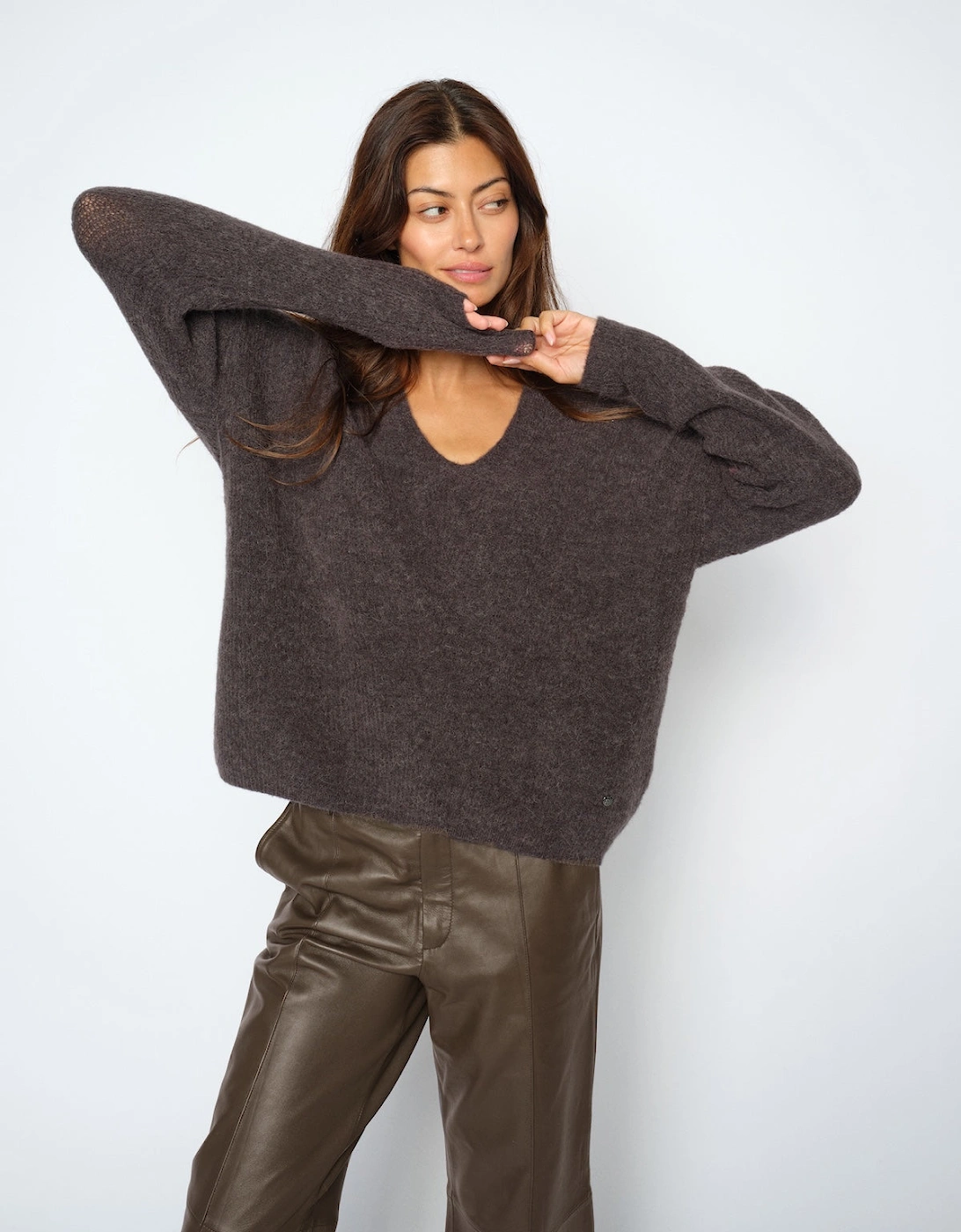 Como leather pants in delicioso