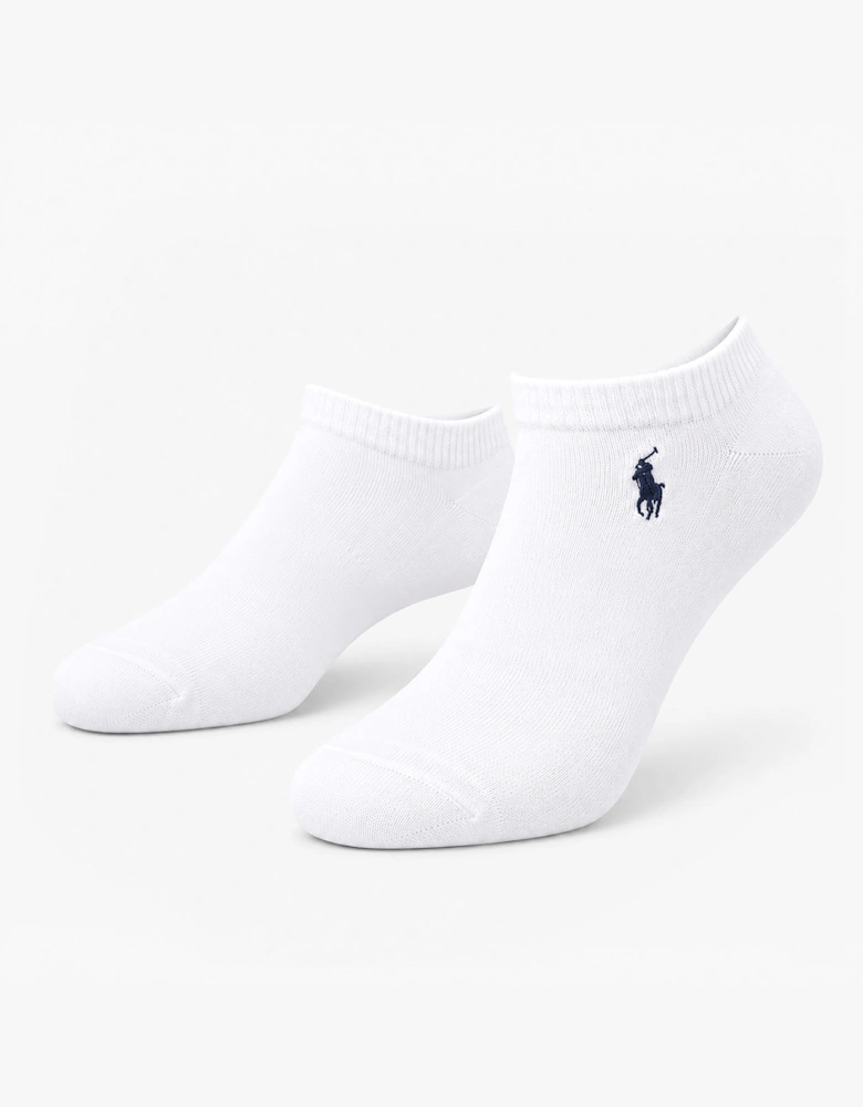 Polo Ralph Lauren Trainer Socks Mens Athletic Socks White
