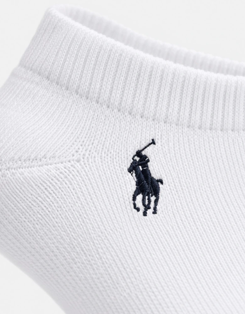 Polo Ralph Lauren Trainer Socks Mens Athletic Socks White