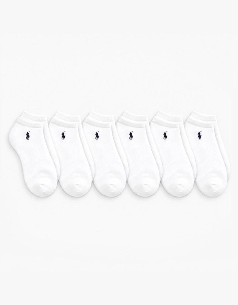 Polo Ralph Lauren Trainer Socks Mens Athletic Socks White