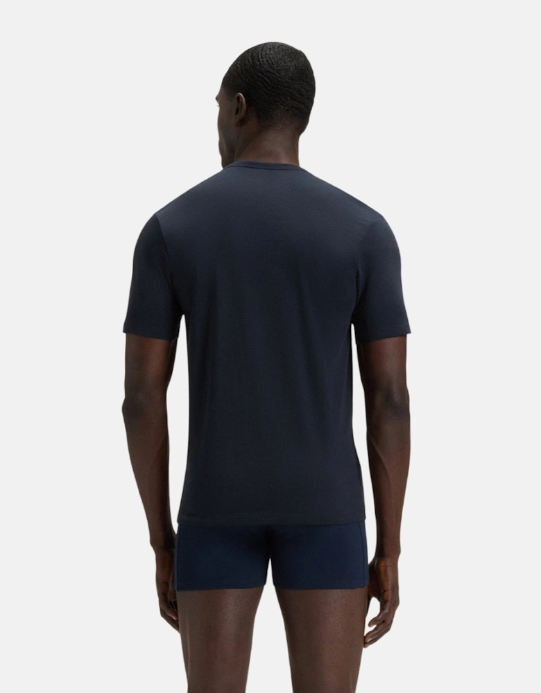 BOSS 3-Pack Cotton T-Shirts White Navy Grey