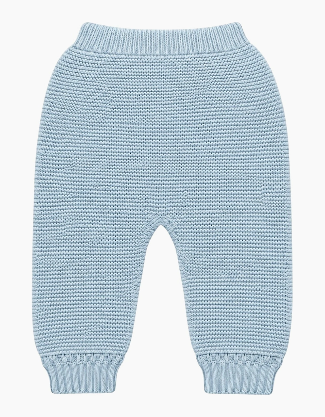 Powder Blue Knit Trousers