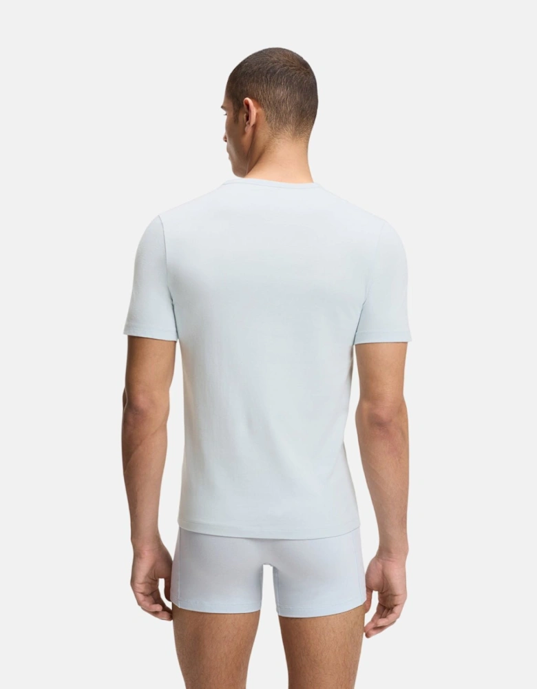 BOSS 3-Pack Cotton T-Shirts Sky Navy Blue