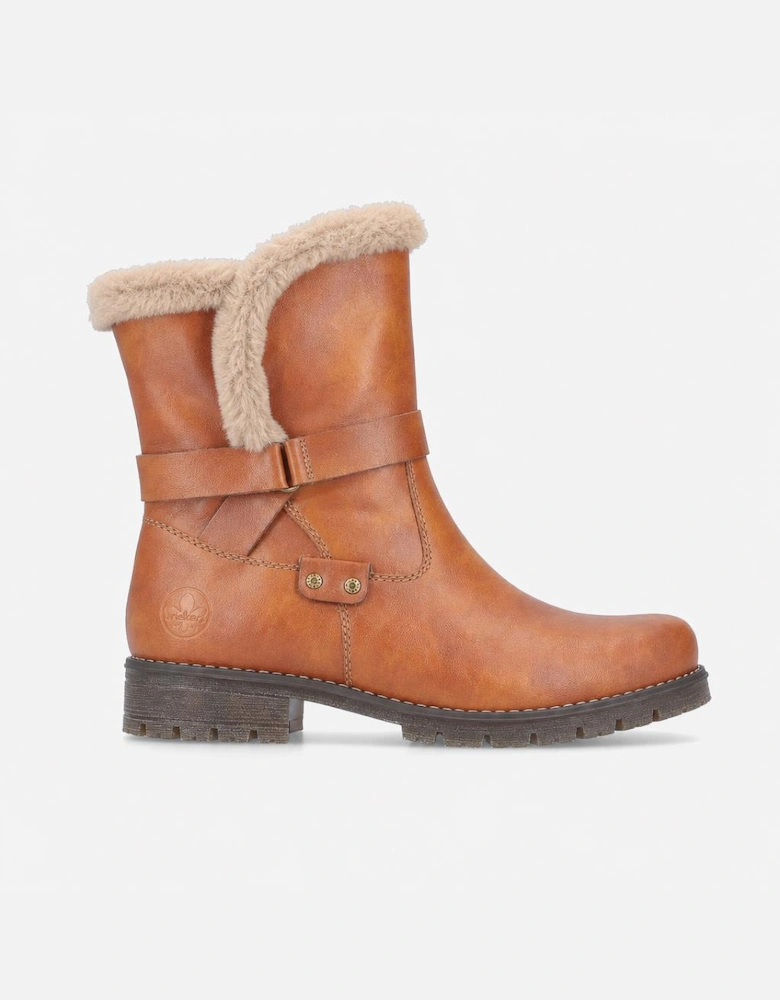 Rieker 79580 Womens Ankle Boots Cayenne