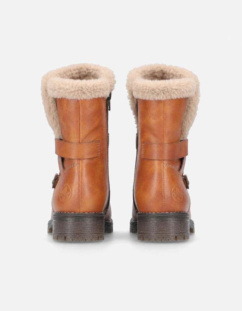 Rieker 79580 Womens Ankle Boots Cayenne