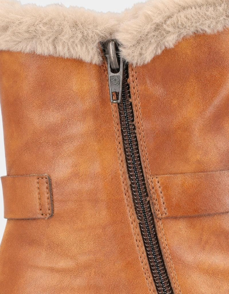 Rieker 79580 Womens Ankle Boots Cayenne
