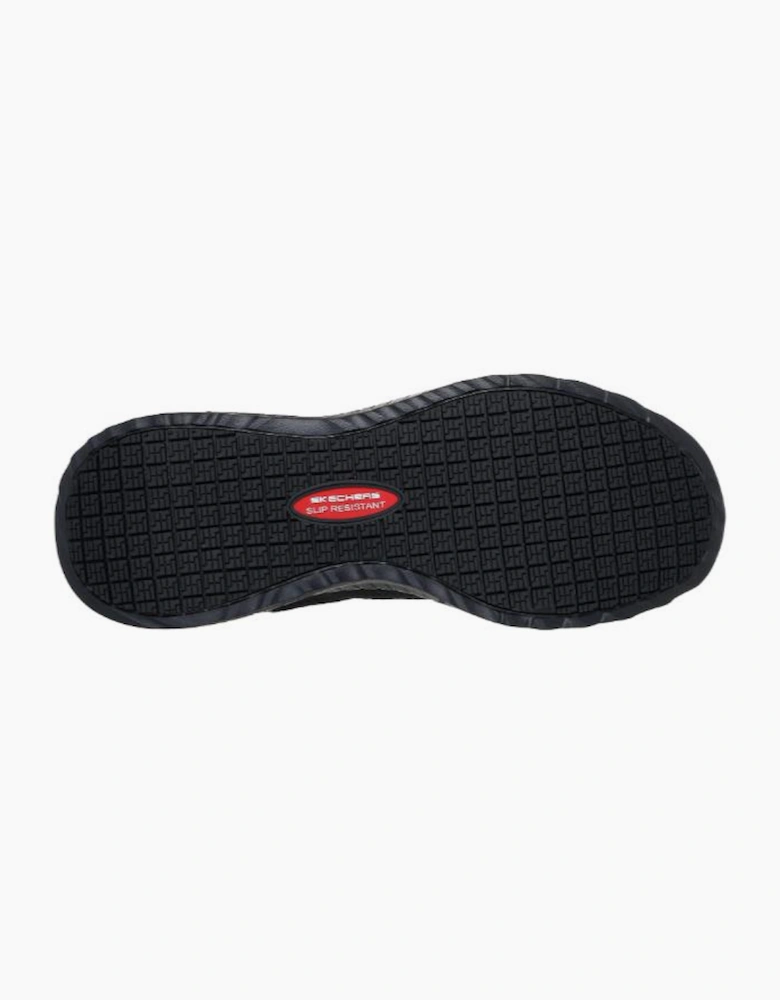 Skechers mens Work Waterproof Slip-Resistant: Squad Chaos 200308EC in Black