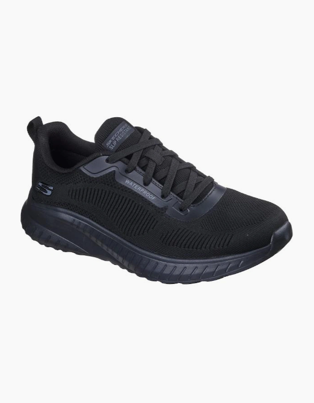 Skechers mens Work Waterproof Slip-Resistant: Squad Chaos 200308EC in Black