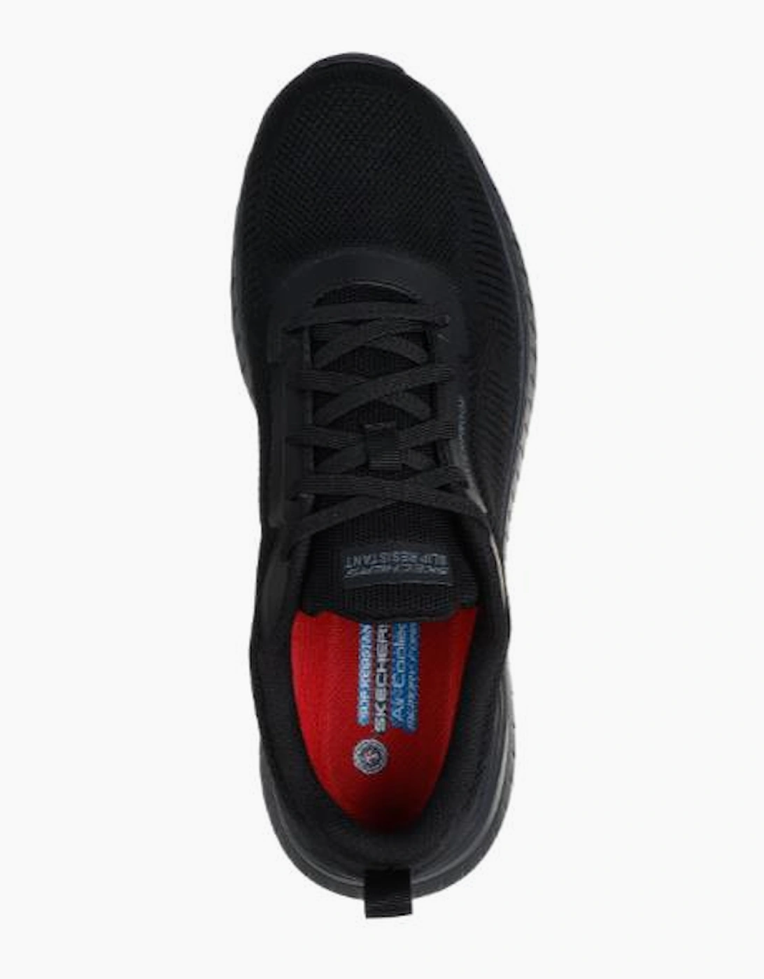 Skechers mens Work Waterproof Slip-Resistant: Squad Chaos 200308EC in Black