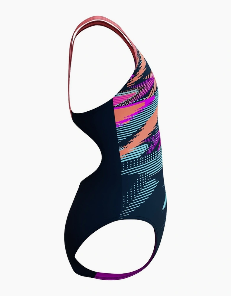 Speedo Teen Placement Digital Splashback One Piece Swimsuit