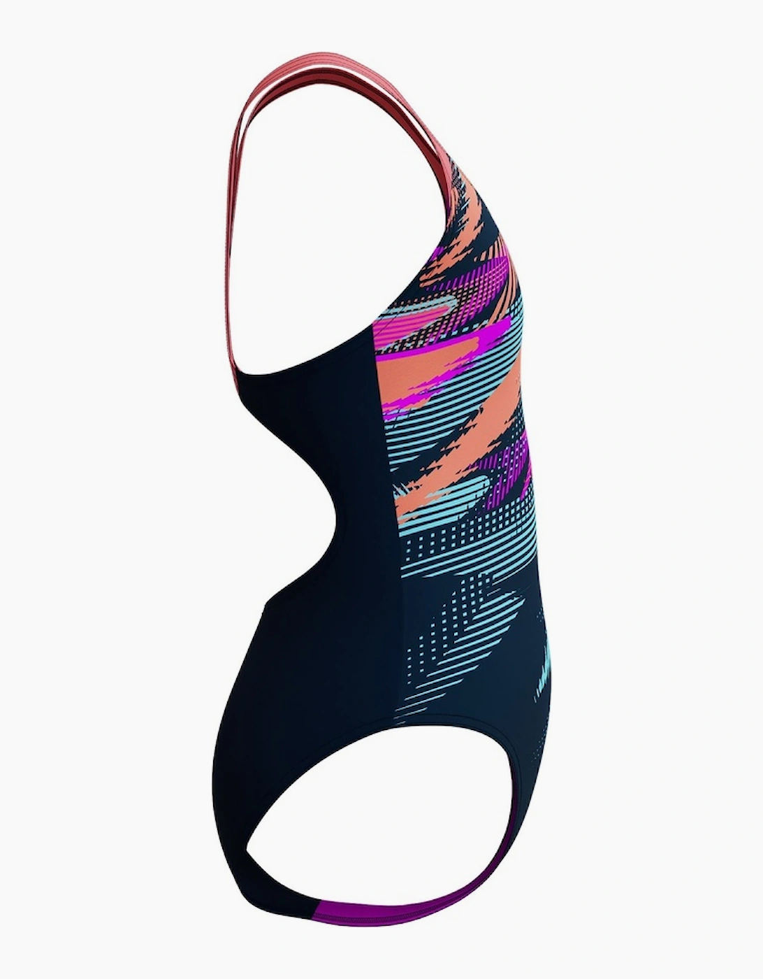 Speedo Teen Placement Digital Splashback One Piece Swimsuit