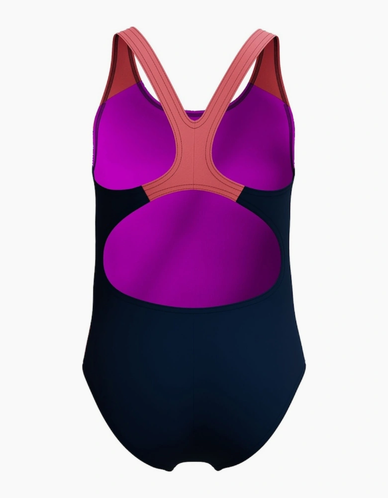 Speedo Teen Placement Digital Splashback One Piece Swimsuit