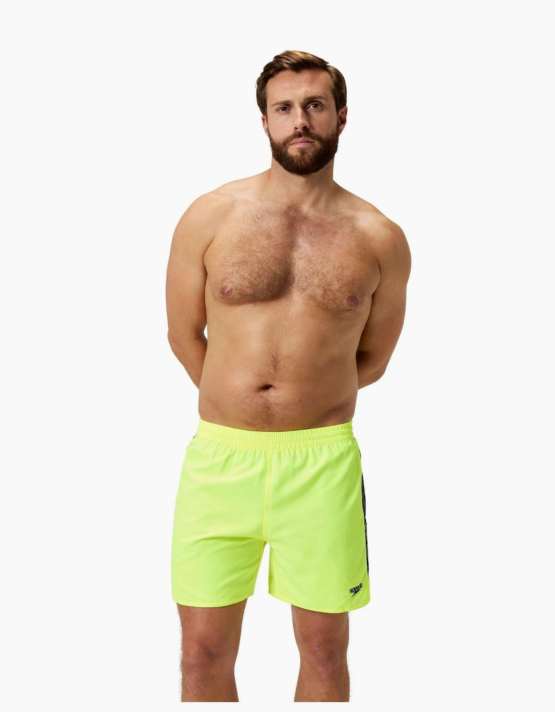 Speedo Mens Hyperboom Splice Swim Shorts