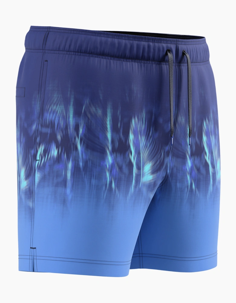 Speedo Mens Engineered Redondo Edge Palm Print Swim Shorts
