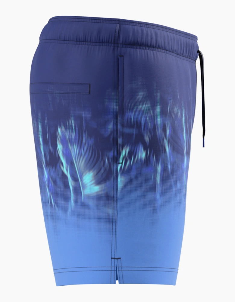 Speedo Mens Engineered Redondo Edge Palm Print Swim Shorts