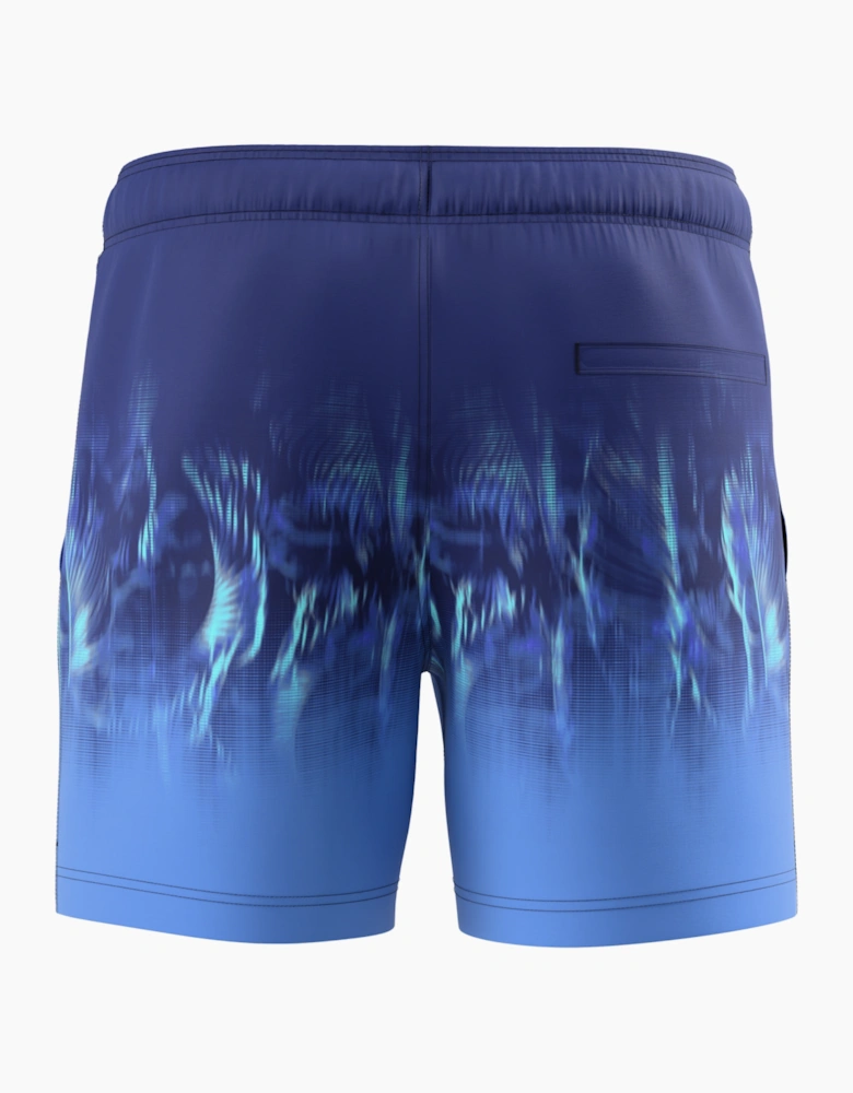 Speedo Mens Engineered Redondo Edge Palm Print Swim Shorts