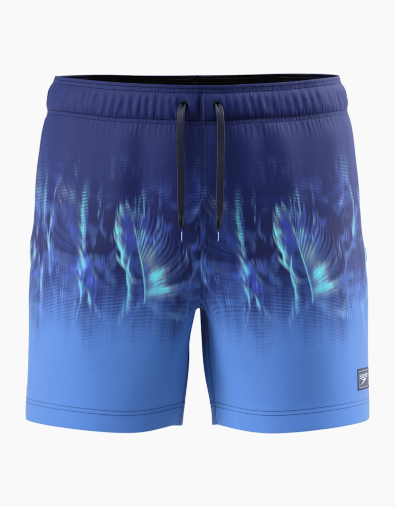 Speedo Mens Engineered Redondo Edge Palm Print Swim Shorts
