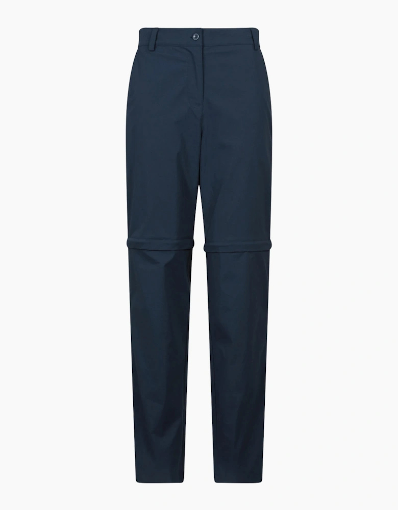 Mountain Warehouse Womens/Ladies Delta Stretch Zip-Off Trousers
