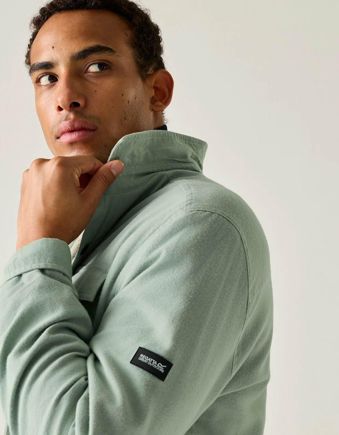 Regatta Mens Spennith Plain Shirt Jacket