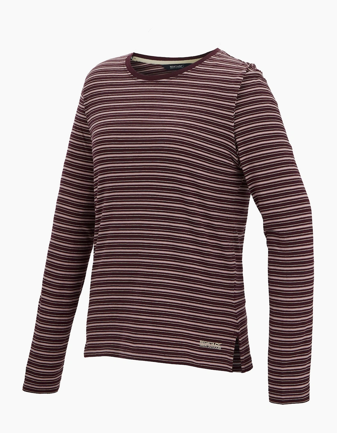 Regatta Womens/Ladies Federica Stripe Long-Sleeved T-Shirt
