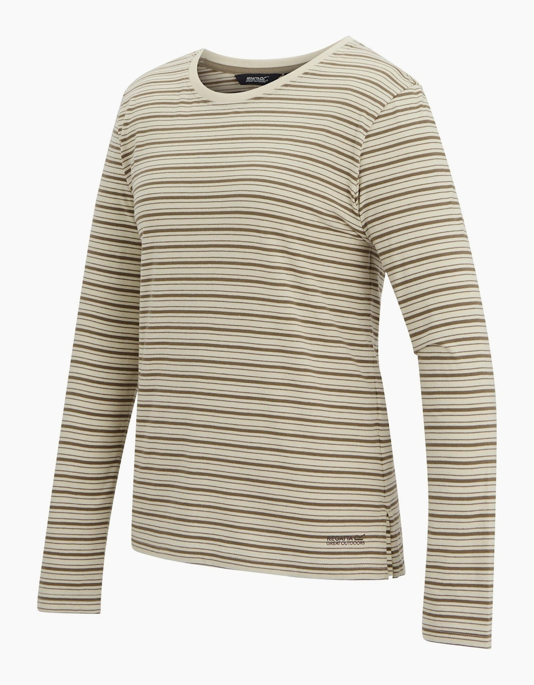 Regatta Womens/Ladies Federica Stripe Long-Sleeved T-Shirt