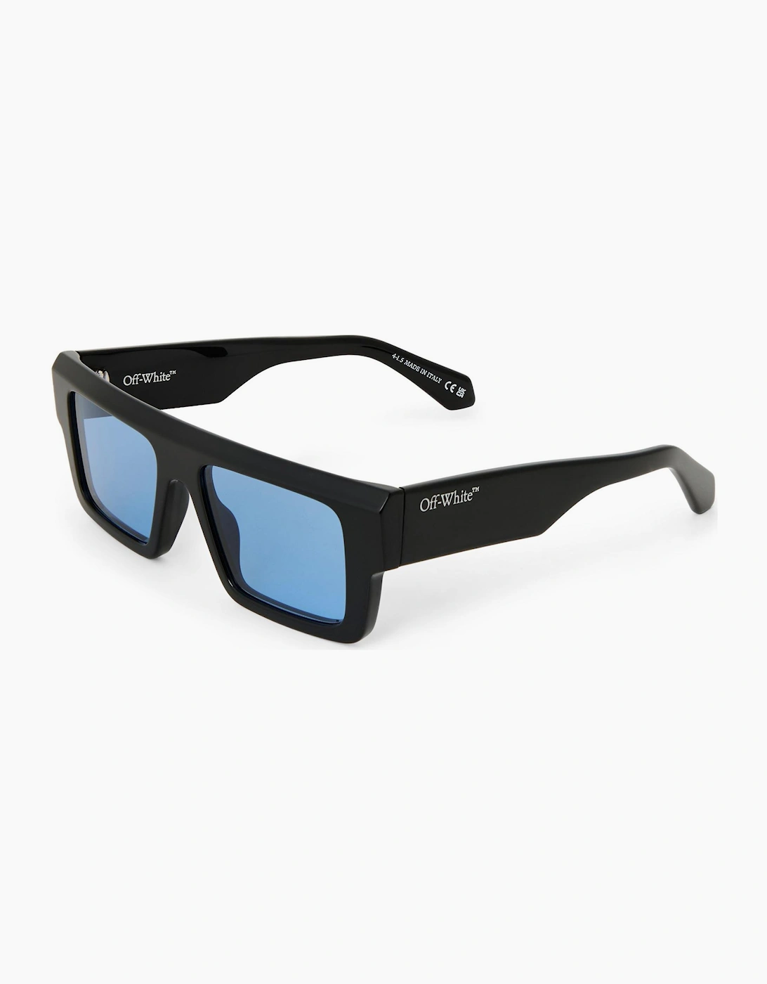 OFF-WHITE Men's Off Minneapolis Sungls - Black Blue - Size: ONE size