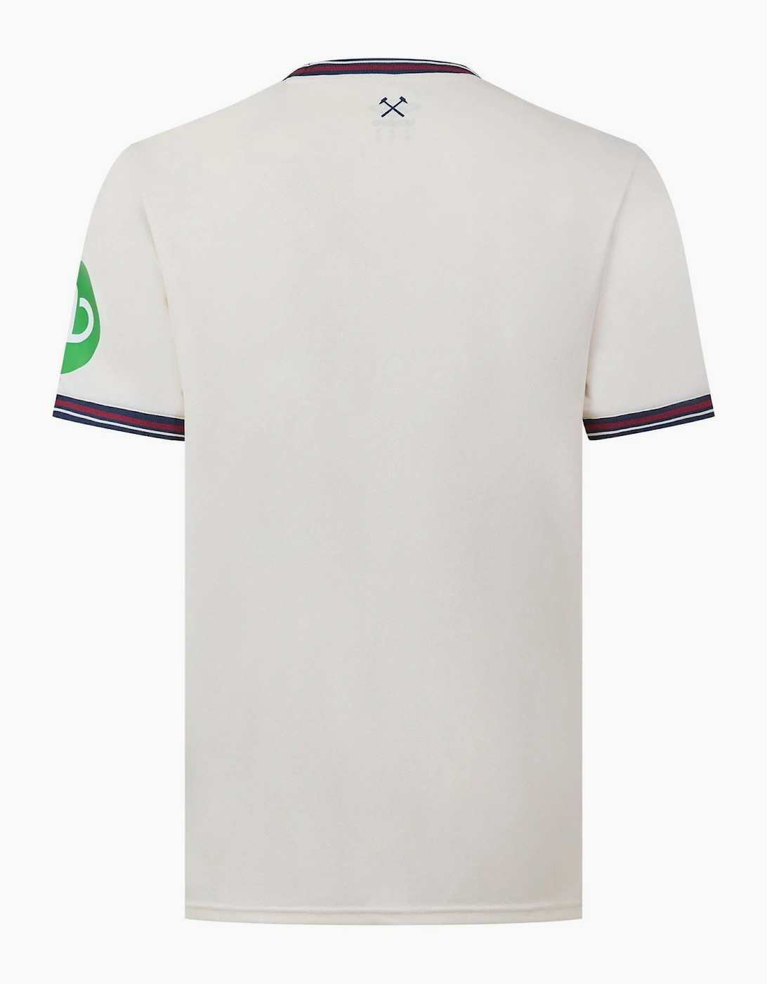 WHU Wordmark Crew Neck Short Sleeve Jersey T-Shirt
