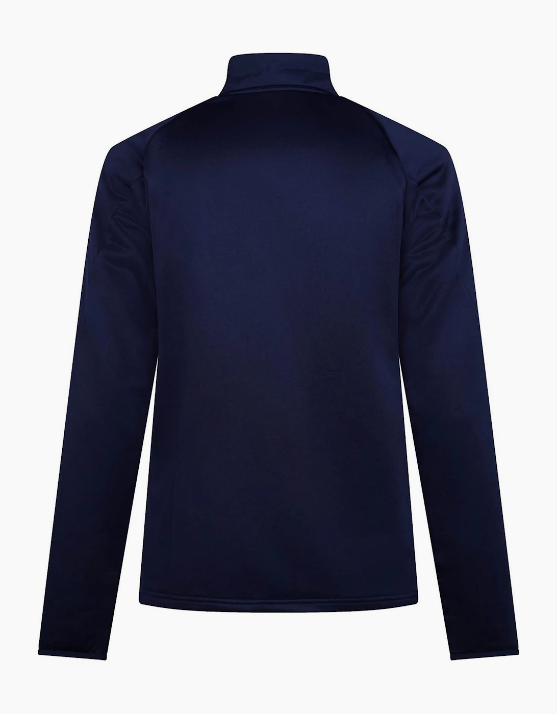 Three Stripes Half Zipper Side Stripes Fitted Cuff Jacket