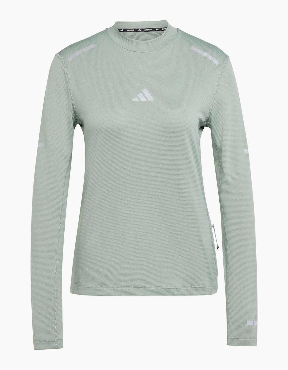 Bold Logo Crew Neck Long Sleeve Slim Fit Jersey T-Shirt