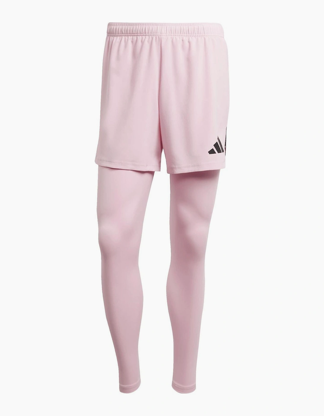 T25 Solid Side Stripe Open Hem Tights