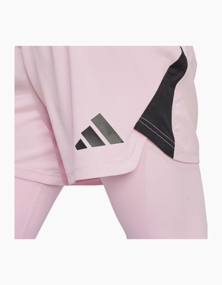 T25 Solid Side Stripe Open Hem Tights