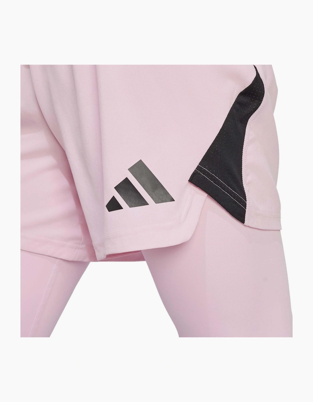 T25 Solid Side Stripe Open Hem Tights