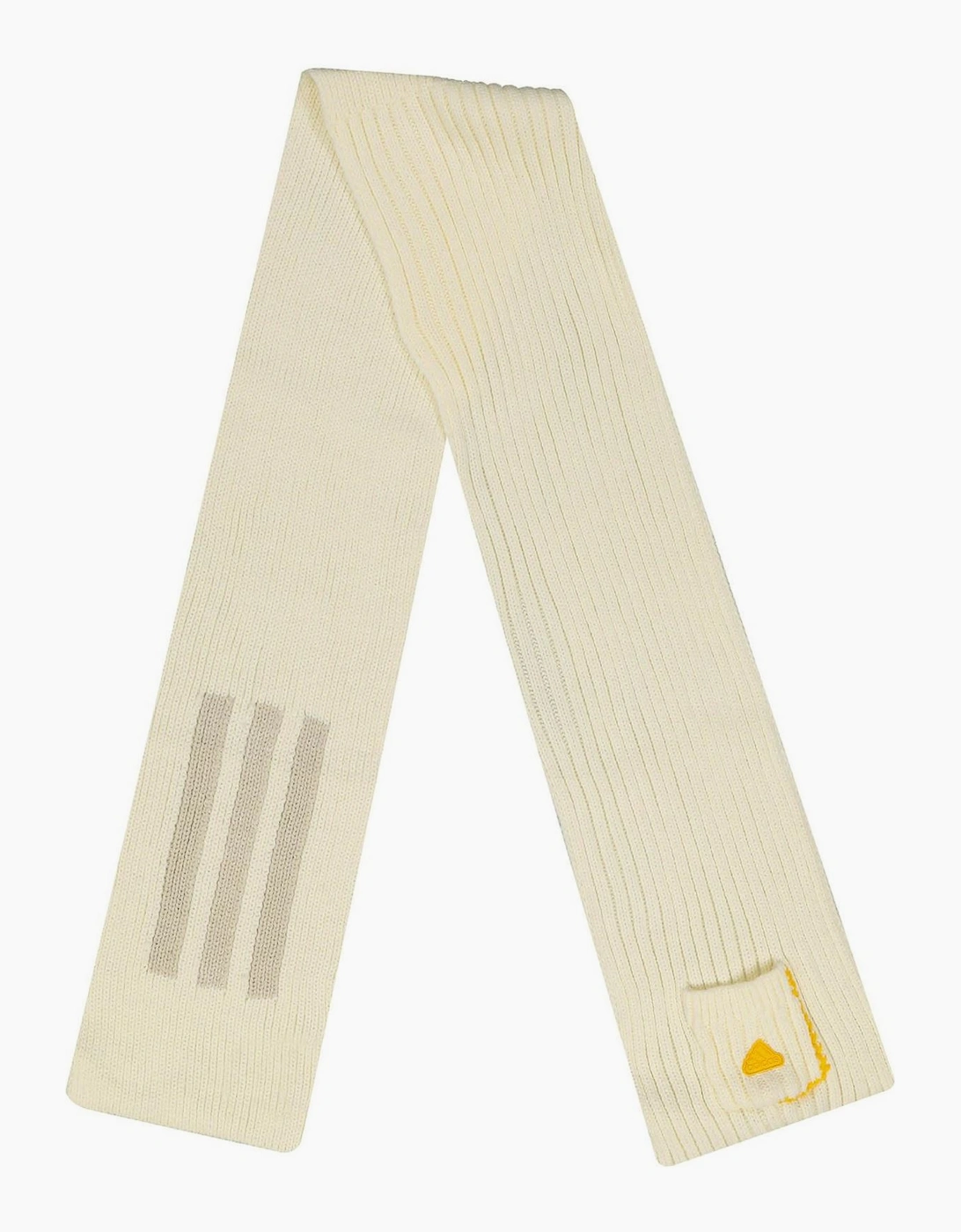 Solid Knit Scarf with Logo
