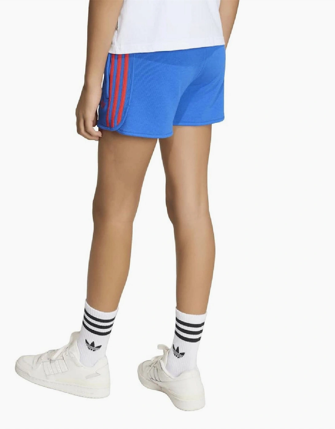 Juniors Three Stripes Athletic Shorts