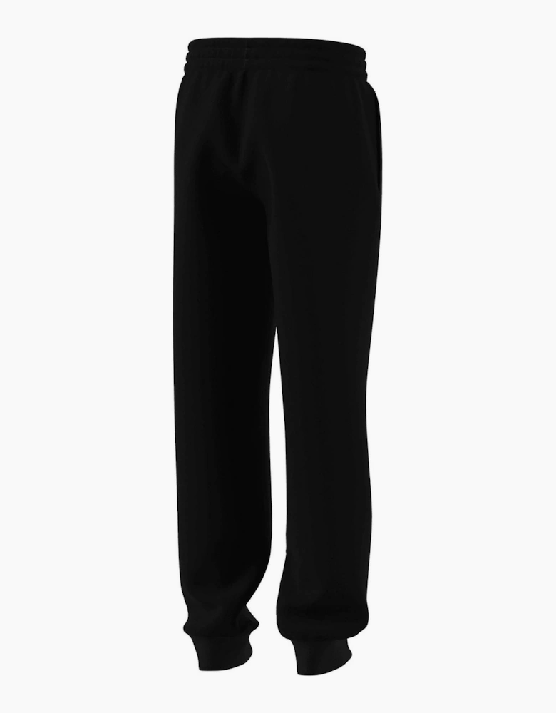 Drawstring Waist Solid Fleece Athletic Pants