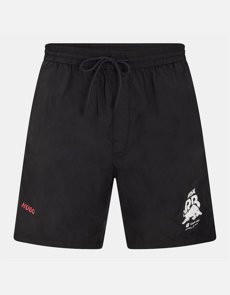 Vcarb2 Bermuda Shorts with Elasticated Waistband