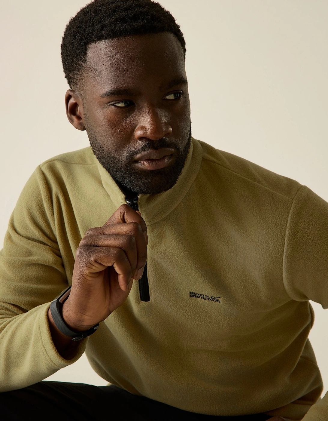 Regatta Great Outdoors Mens Thompson Half Zip Fleece Top
