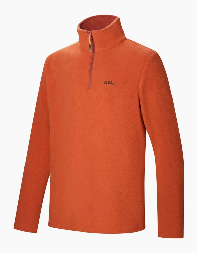 Regatta Great Outdoors Mens Thompson Half Zip Fleece Top