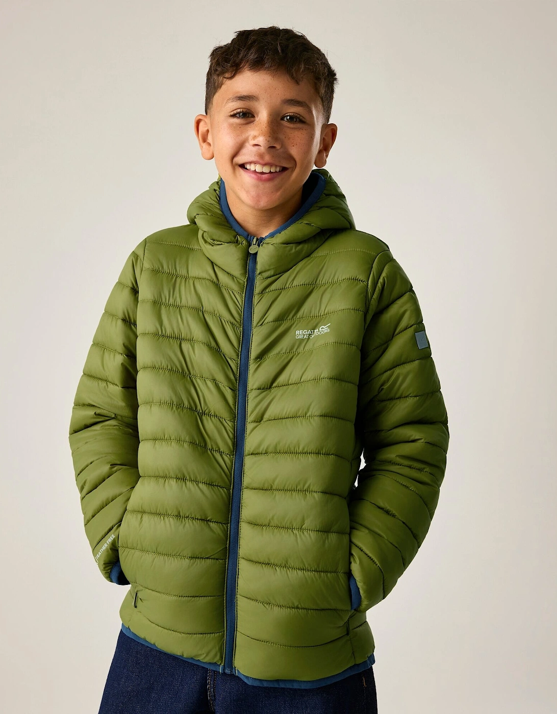 Regatta Childrens/Kids Marizion Hooded Padded Jacket
