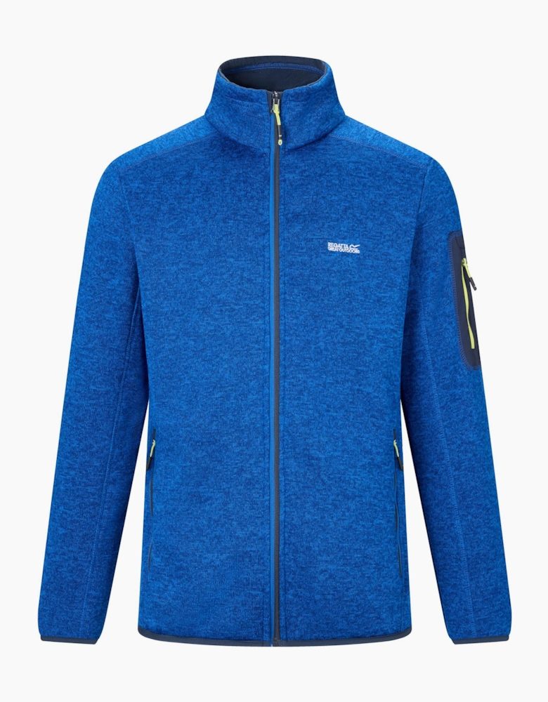 Regatta Mens Newhill Marl Full Zip Fleece Jacket