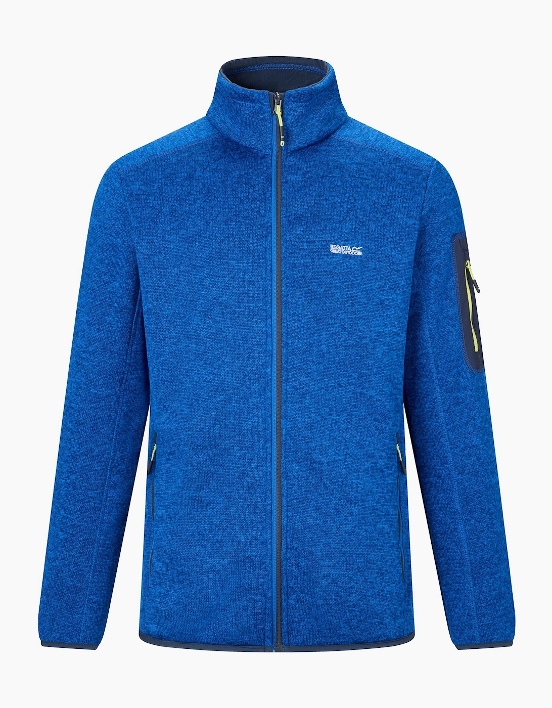 Regatta Mens Newhill Marl Full Zip Fleece Jacket