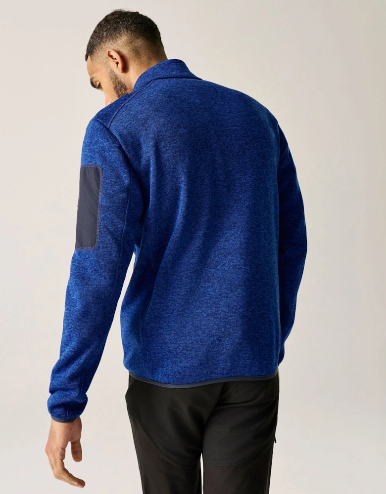 Regatta Mens Newhill Marl Full Zip Fleece Jacket