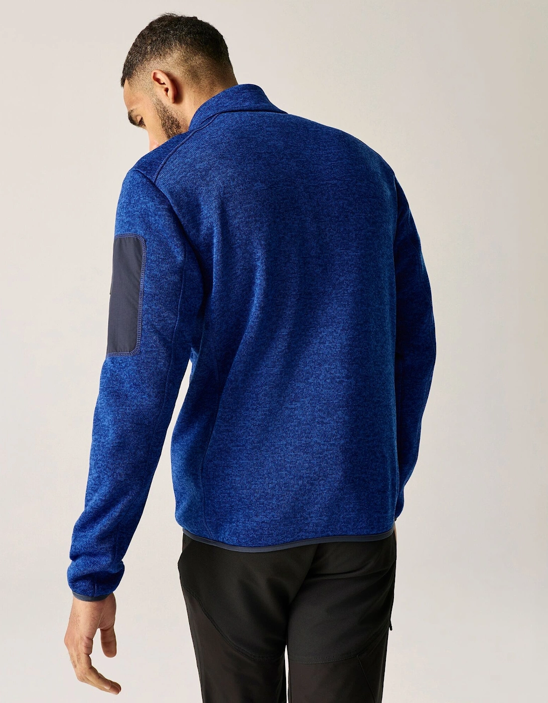 Regatta Mens Newhill Marl Full Zip Fleece Jacket
